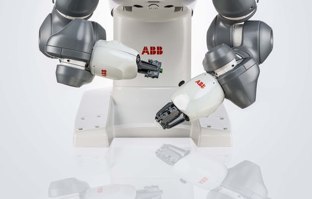 ABB Ltd., YuMi®, dual-arm industrial robot, 2015, Kollaborativer Roboter, © ABB Ltd.